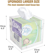 Load image into Gallery viewer, Tissue Box Cover PU Leather Square Tissue Box
